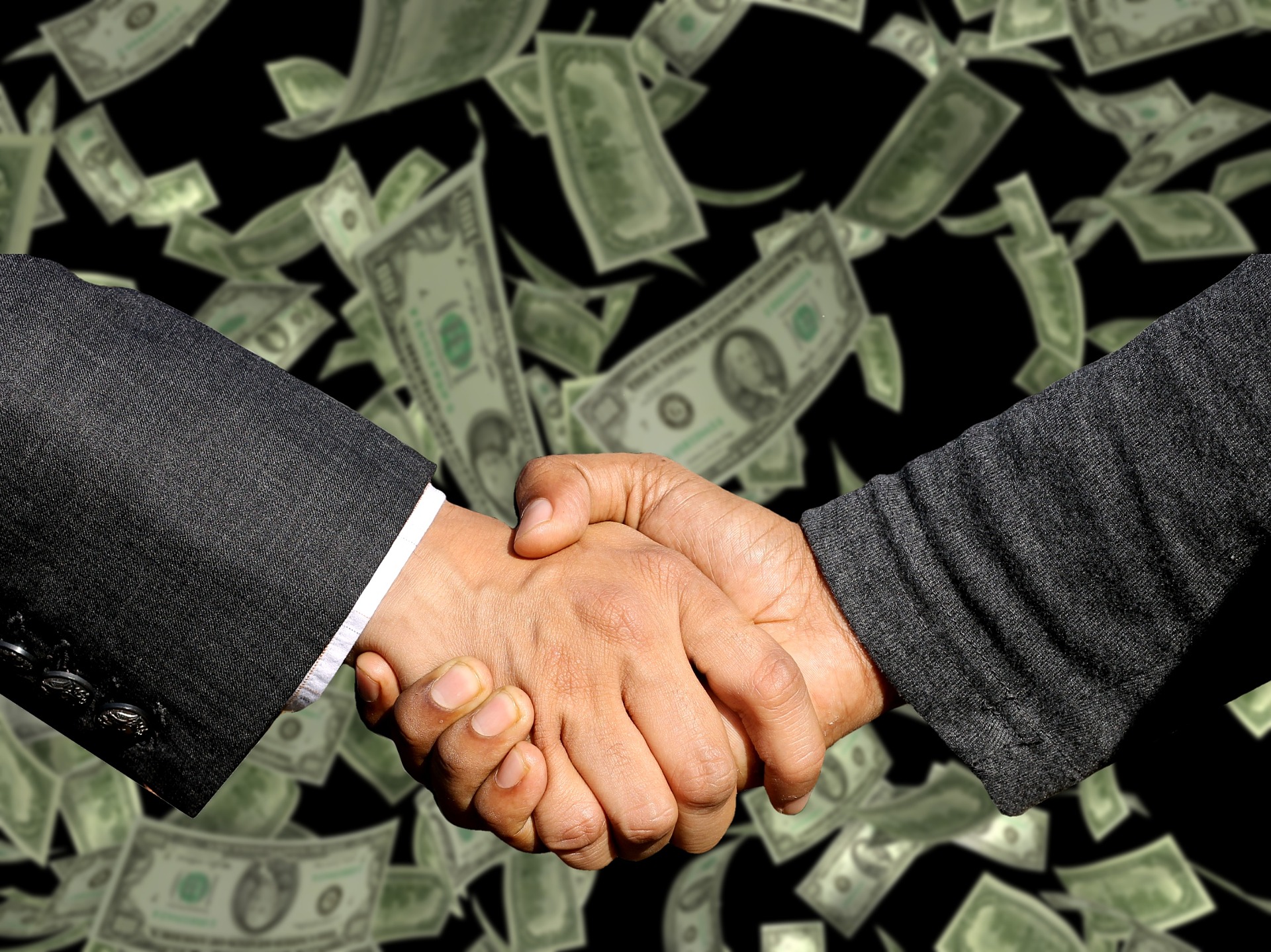 a handshake