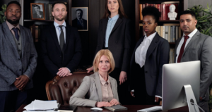 Lawyers Posing