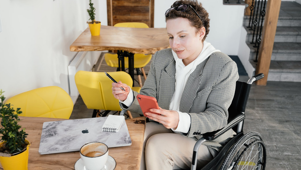 disabled woman